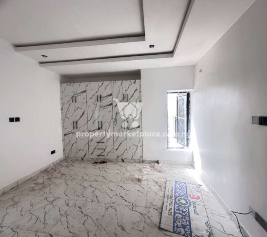 Lavishly finished 4 bedroom semi detached duplex with Bq