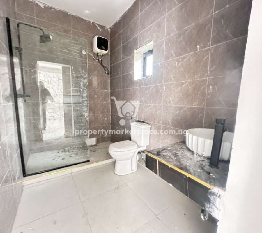 Lavishly finished 4 bedroom semi detached duplex with Bq