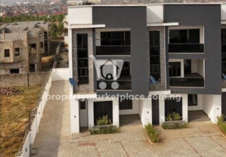 Tastefully finished smart 4 bedroom terrace duplex with Bq