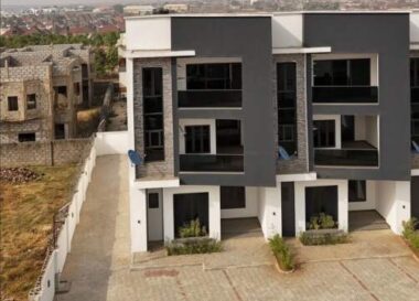 Tastefully finished smart 4 bedroom terrace duplex with Bq