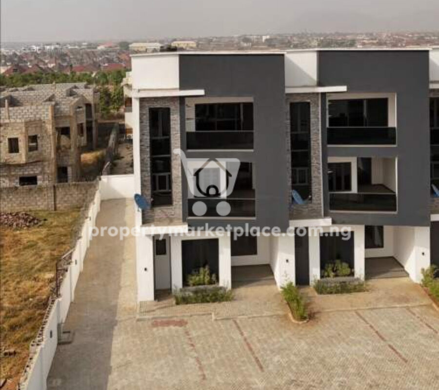 Tastefully finished smart 4 bedroom terrace duplex with Bq