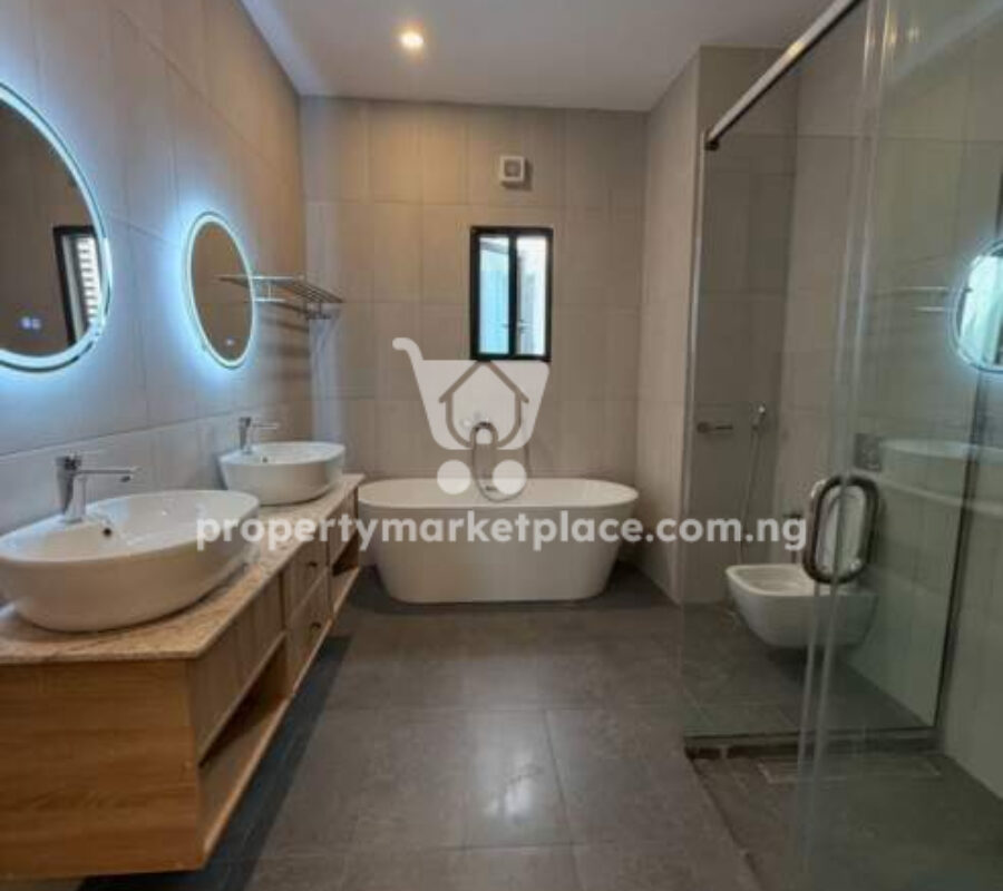 Tastefully finished smart 4 bedroom terrace duplex with Bq