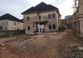 4 bedroom detached duplex with Bq (semi finished)