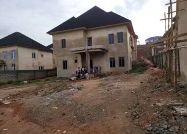 4 bedroom detached duplex with Bq (semi finished)