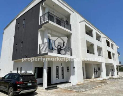 Exquisitely finished 4 bedroom terrace duplex with Bq