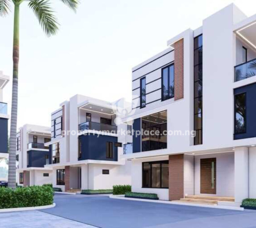 5 bedroom detached duplex with a rooms boy’s quarters