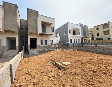4 bedroom semi detached duplex with Bq (Shell finish)