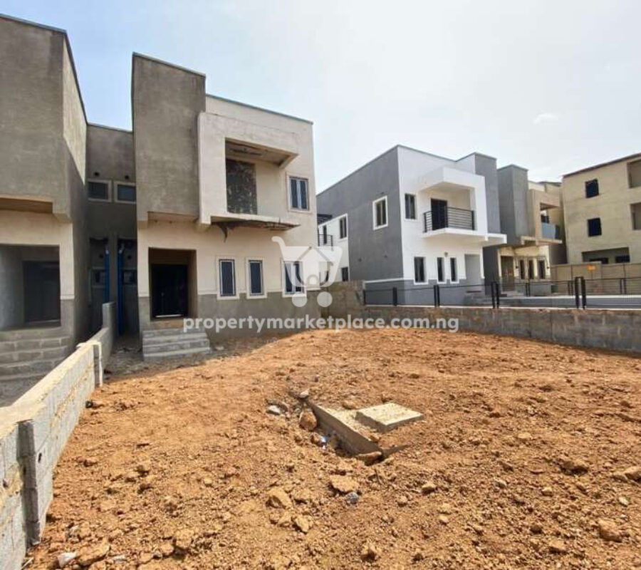 4 bedroom semi detached duplex with Bq (Shell finish)