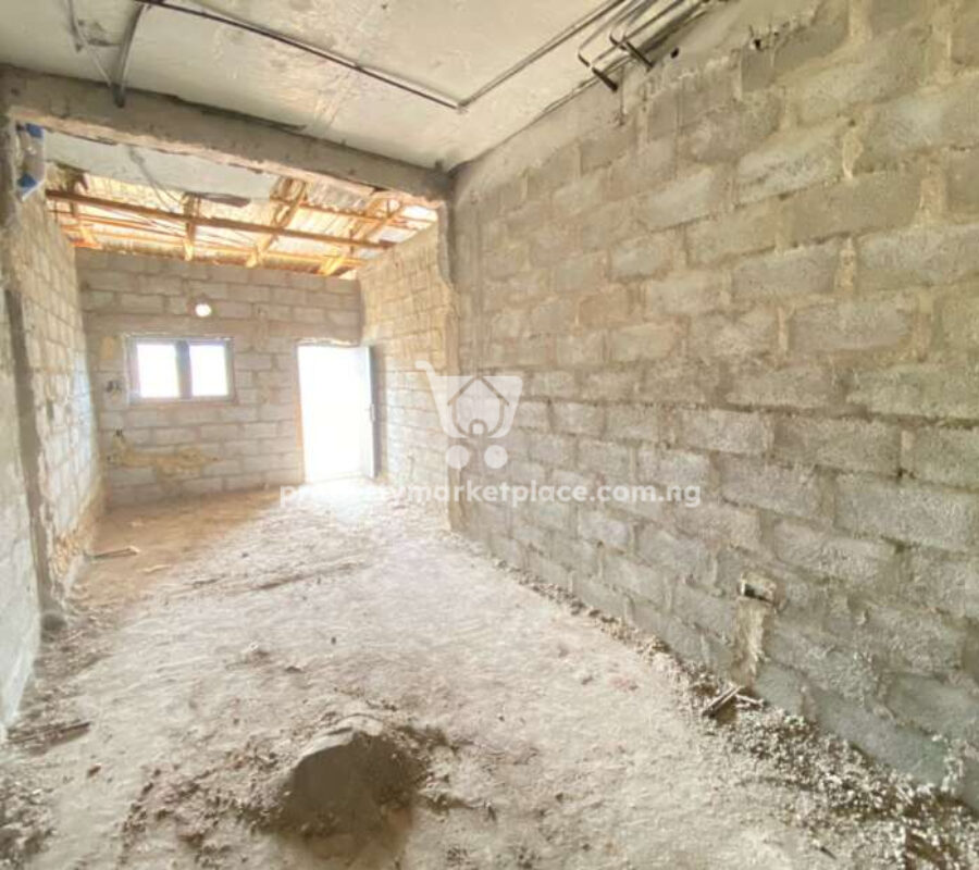 4 bedroom semi detached duplex with Bq (Shell finish)