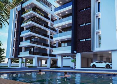 Modern shopping mall, offices and business complex