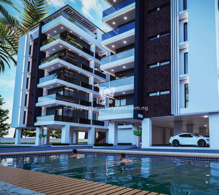 Modern shopping mall, offices and business complex