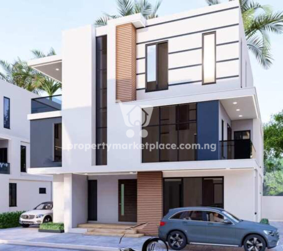 5 bedroom detached duplex with a rooms boy’s quarters
