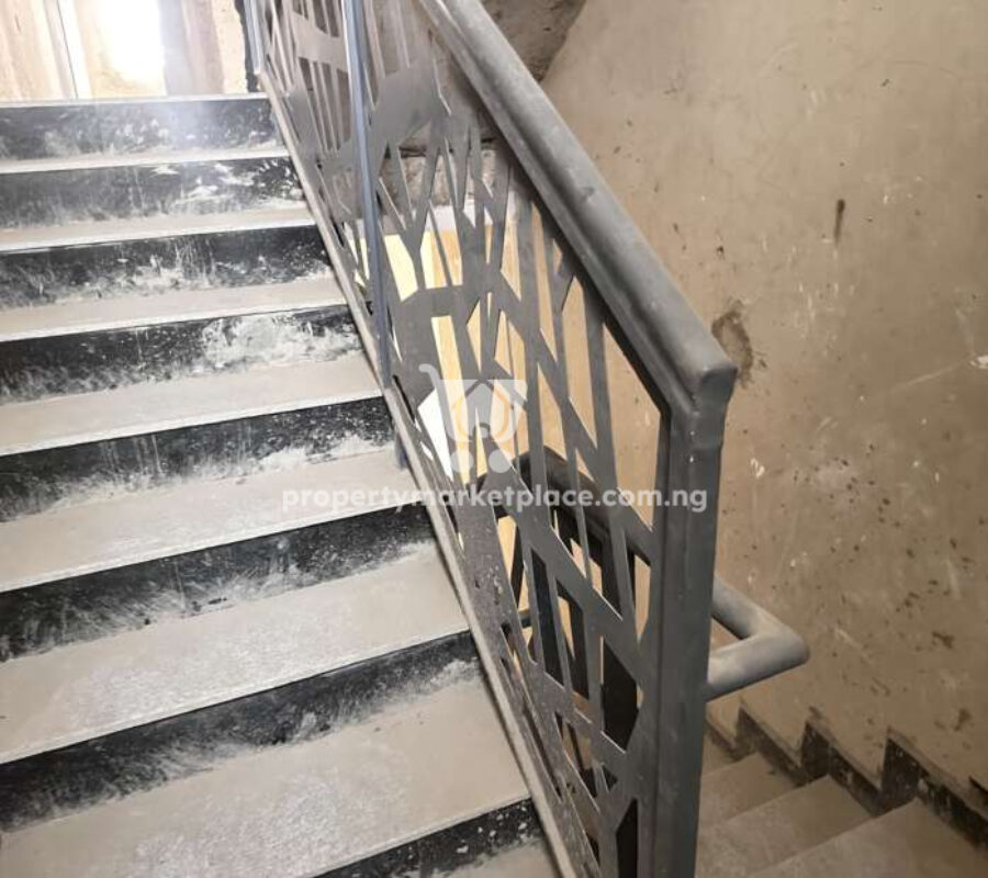 4 bedroom semi-detached duplex with Bq (private compound)