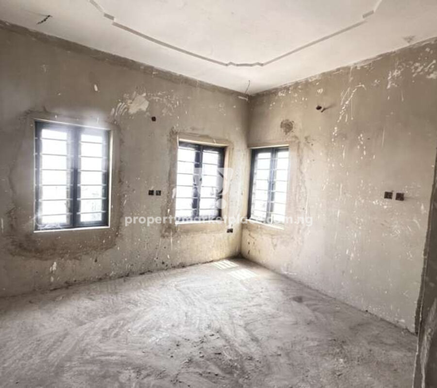 4 bedroom semi-detached duplex with Bq (private compound)
