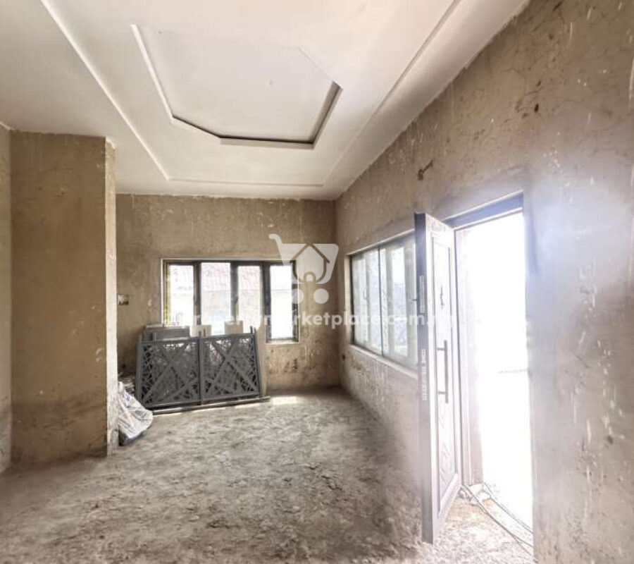 4 bedroom semi-detached duplex with Bq (private compound)
