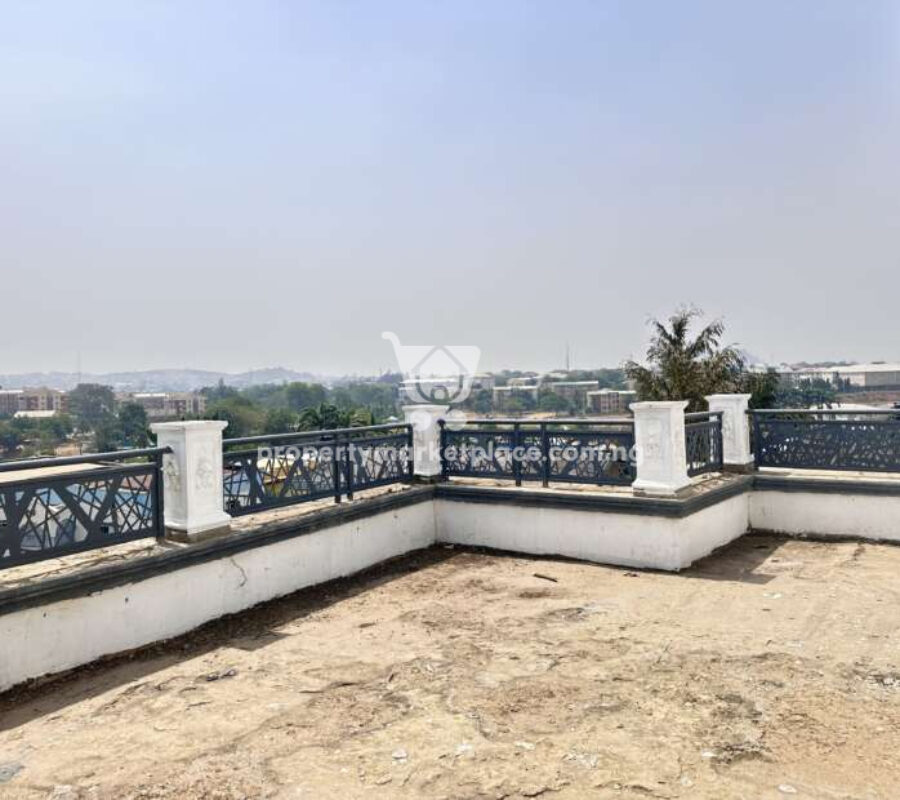 4 bedroom semi-detached duplex with Bq (private compound)