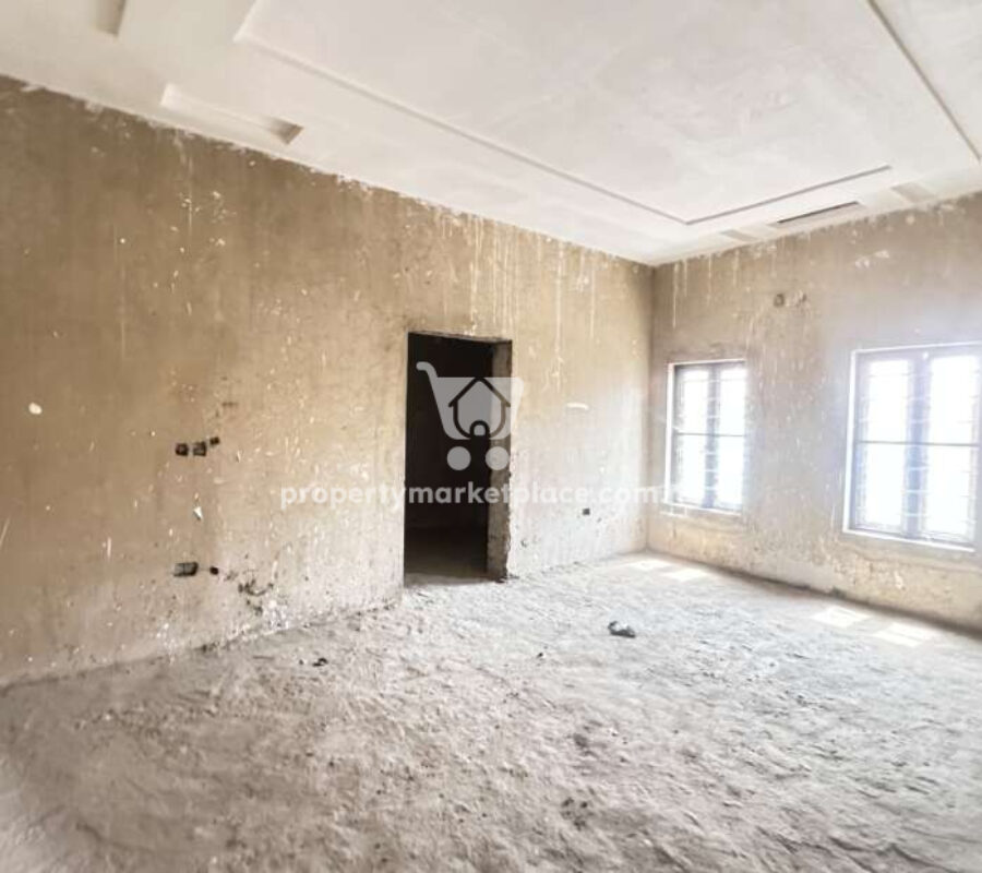 4 bedroom semi-detached duplex with Bq (private compound)