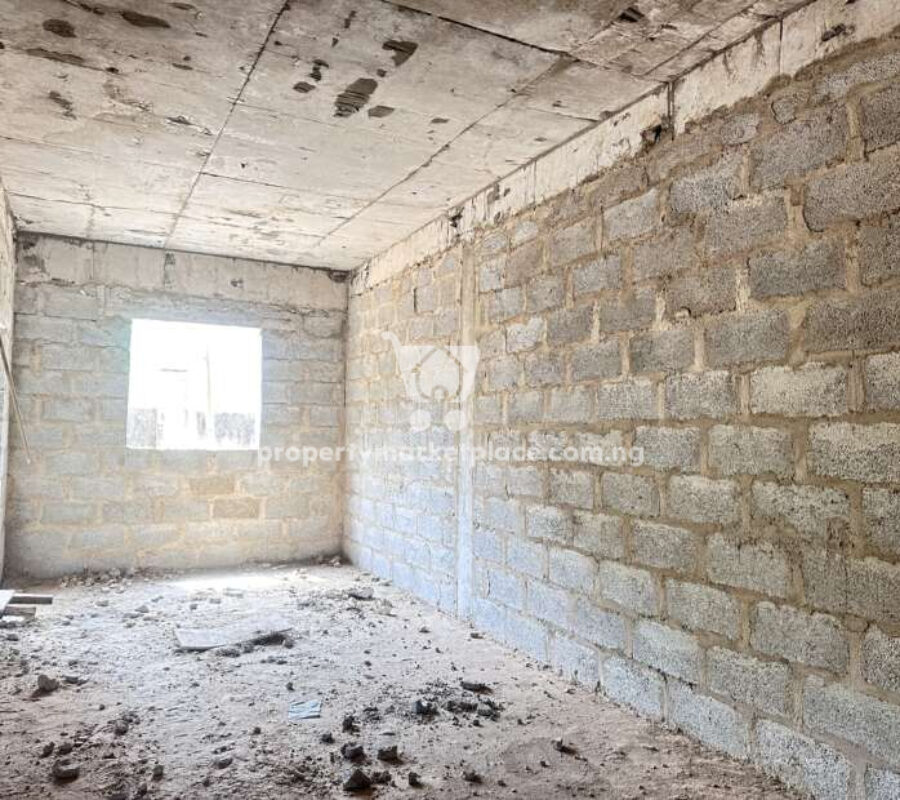 Solidly built 4 bedroom terrace duplex with Bq (finished)