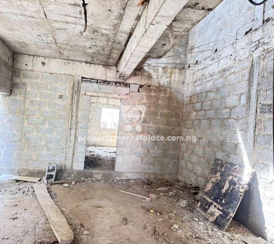 Solidly built 4 bedroom terrace duplex with Bq (finished)