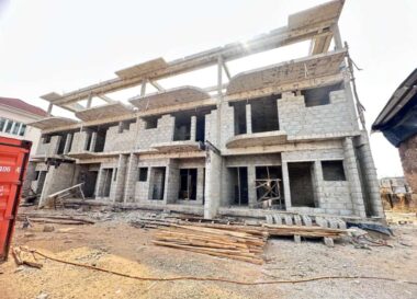 Solidly built 4 bedroom terrace duplex with Bq (finished)