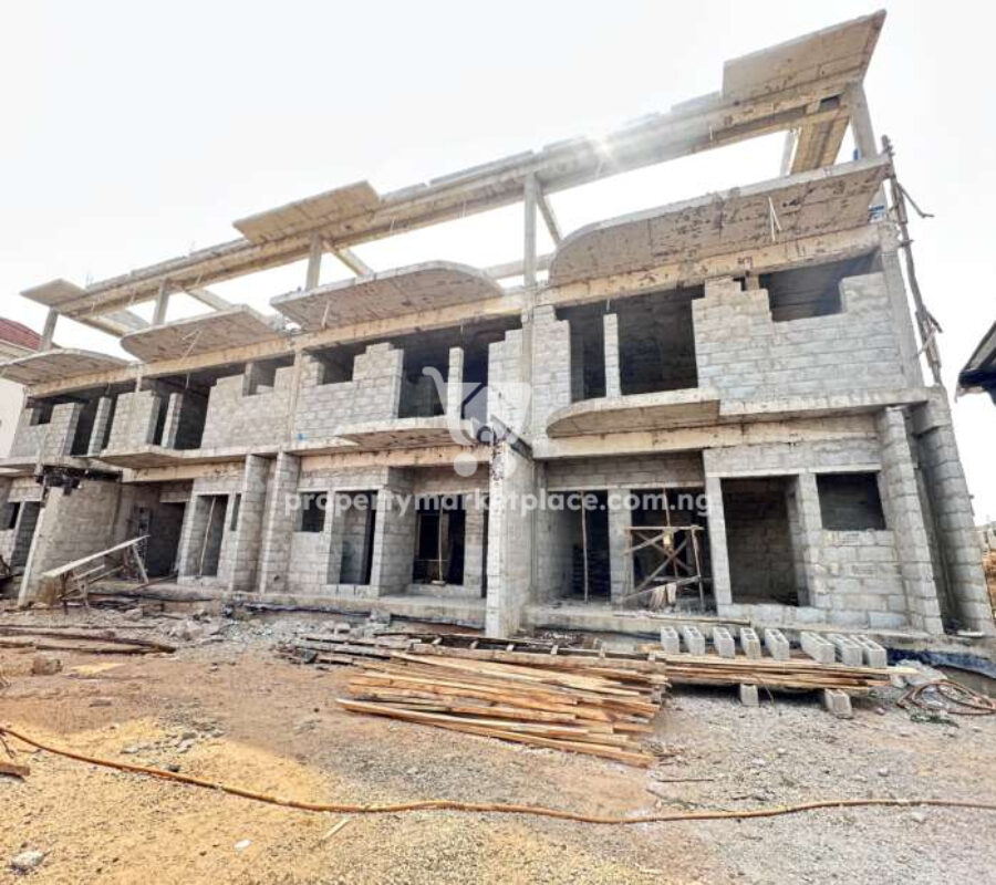 Solidly built 4 bedroom terrace duplex with Bq (finished)