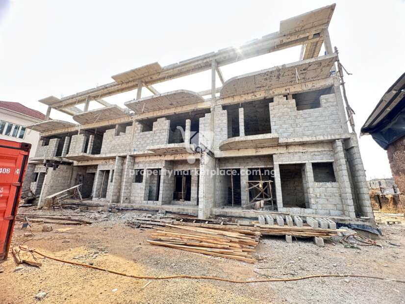 Solidly built 4 bedroom terrace duplex with Bq (finished)