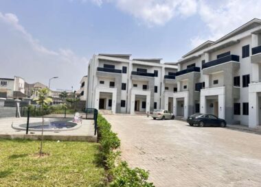 Superb 4 bedroom terrace duplex with Bq