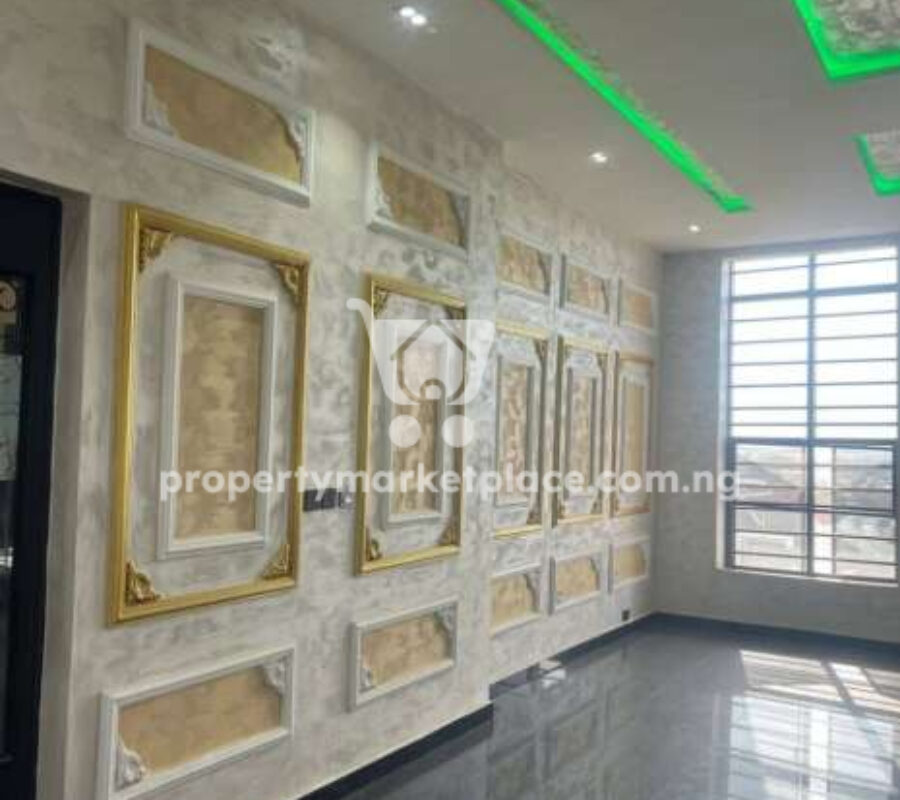 5 bedroom detached duplex with Bq and swimming pool