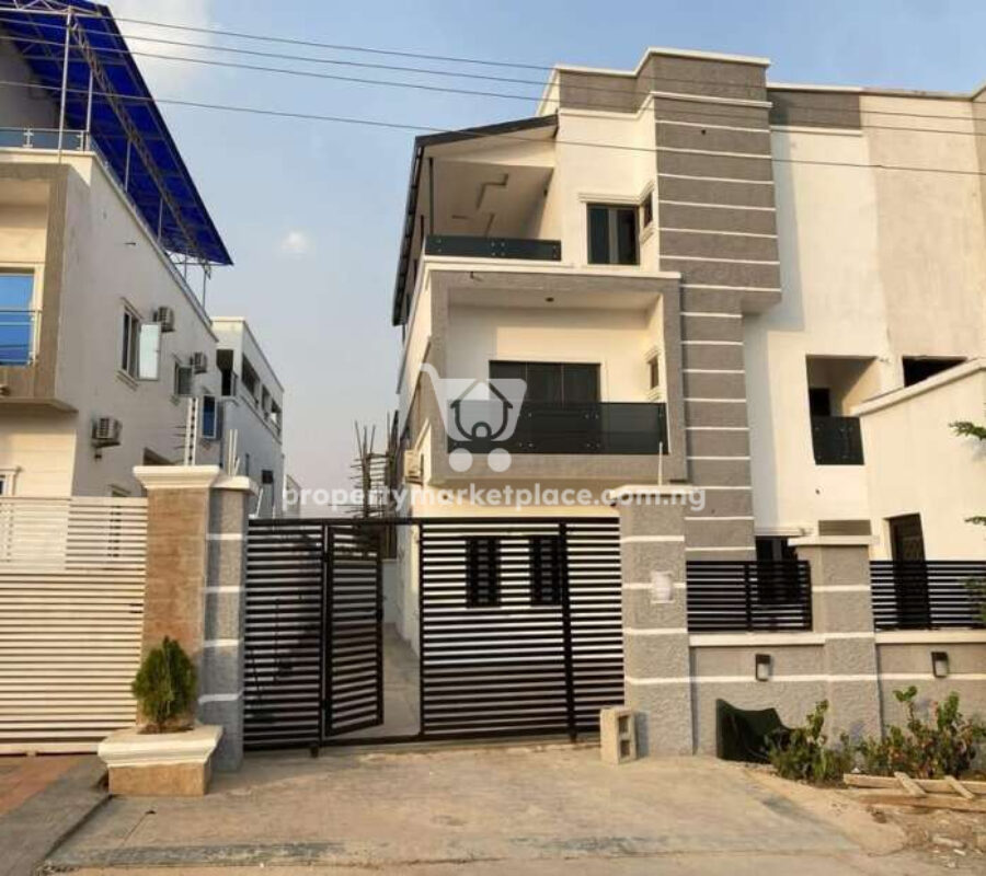 Furnished 6 bedroom semi detached duplex with Bq