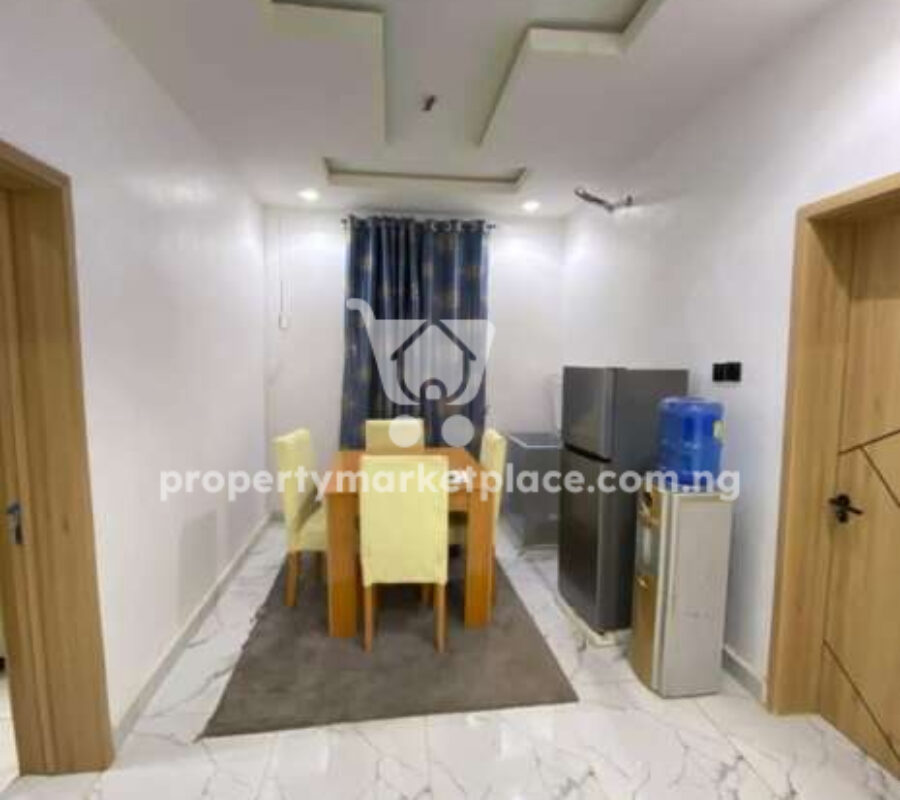 Furnished 6 bedroom semi detached duplex with Bq
