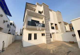 Furnished 6 bedroom semi detached duplex with Bq