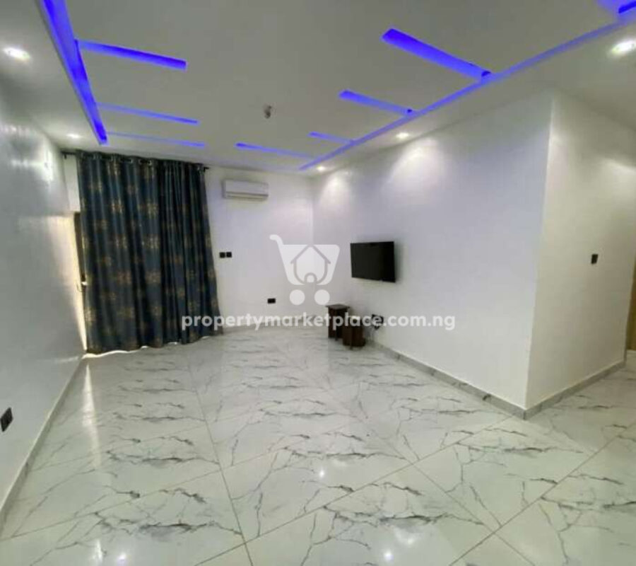 Furnished 6 bedroom semi detached duplex with Bq