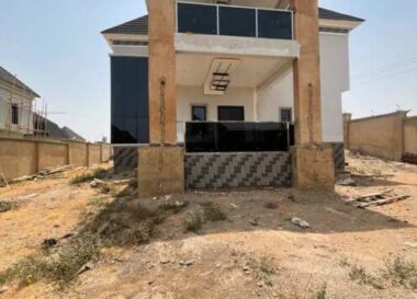 4 bedroom detached duplex with Bq on a tarred road