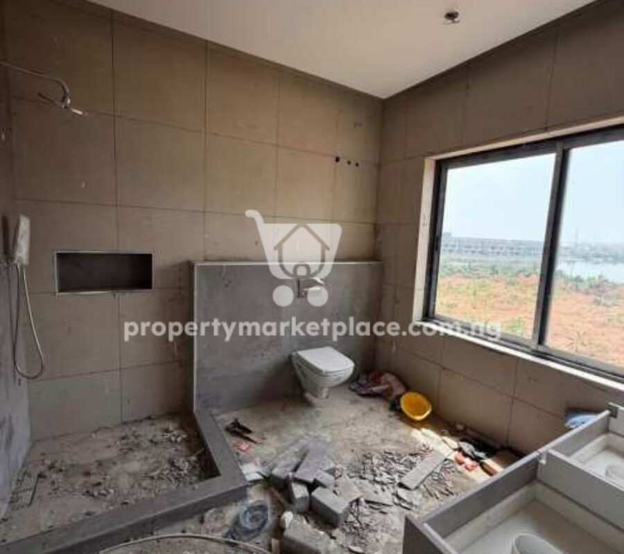 Smart 5 bedroom detached duplex with Bq in an estate
