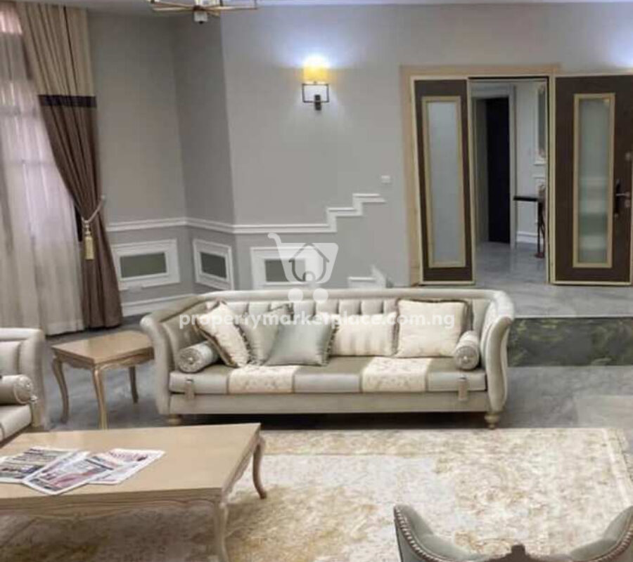 Furnished 5 bedroom detached duplex with 2 rooms Bq