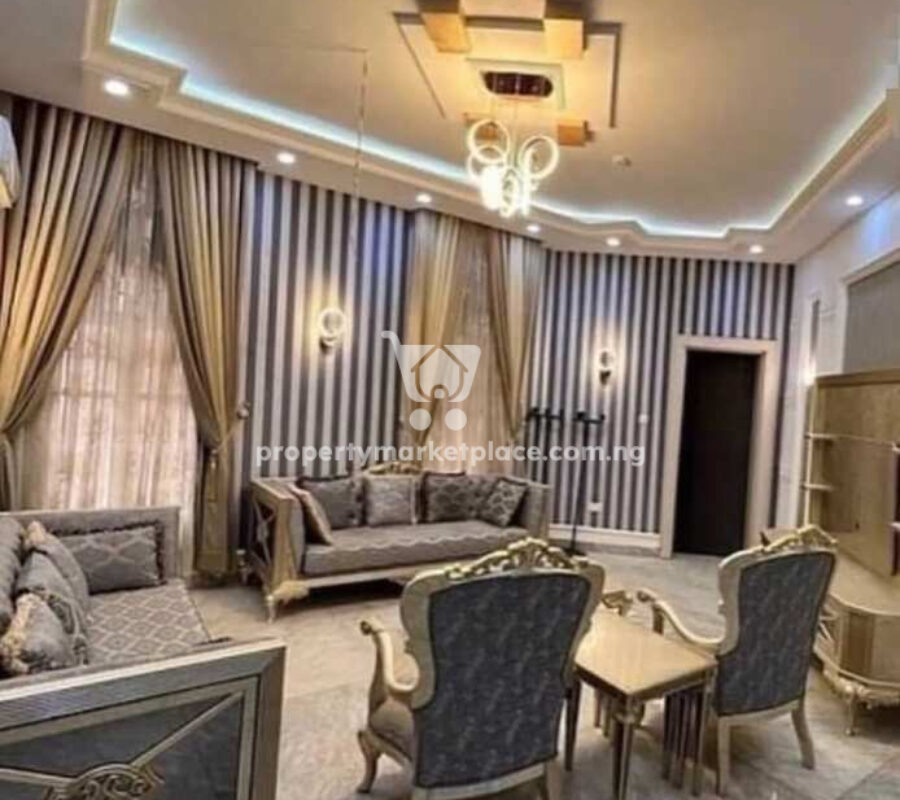 Furnished 5 bedroom detached duplex with 2 rooms Bq