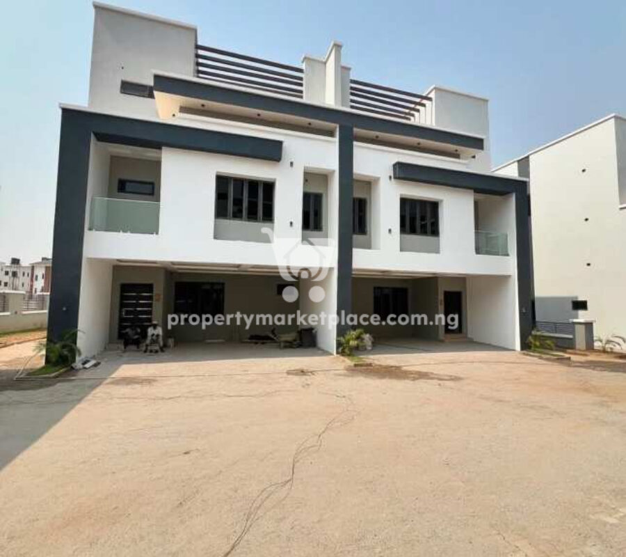 Superbly finished 4 bedroom terrace duplex with Bq