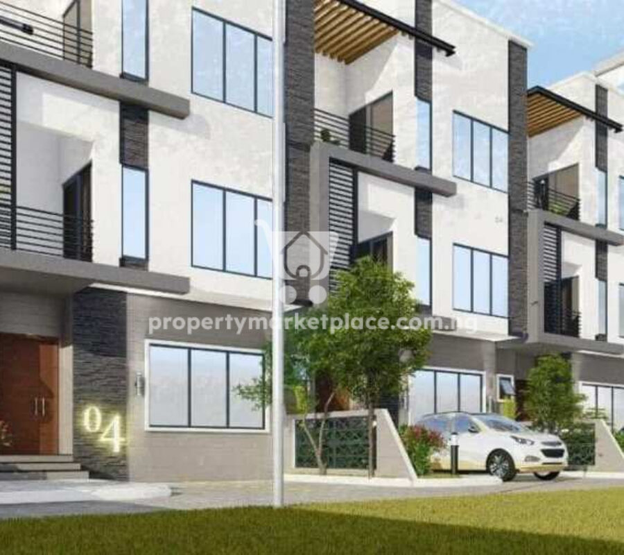 4 bedroom terrace duplex with a room boy’s quarters