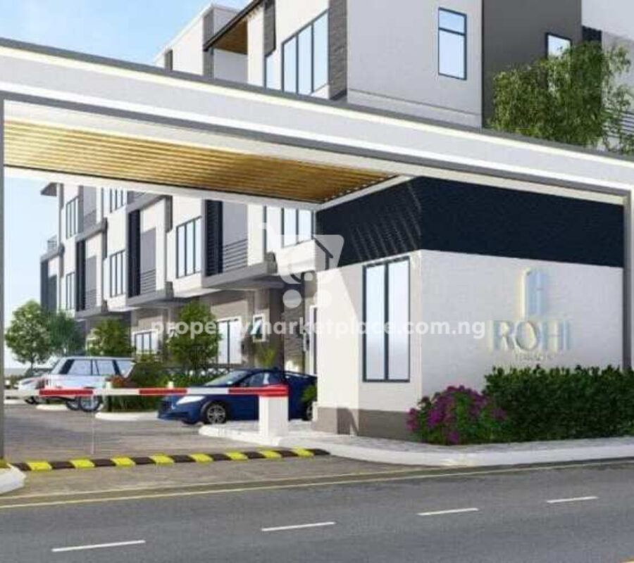 4 bedroom terrace duplex with a room boy’s quarters