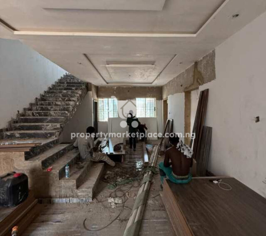 4 bedroom terrace duplex & Bq with private compound