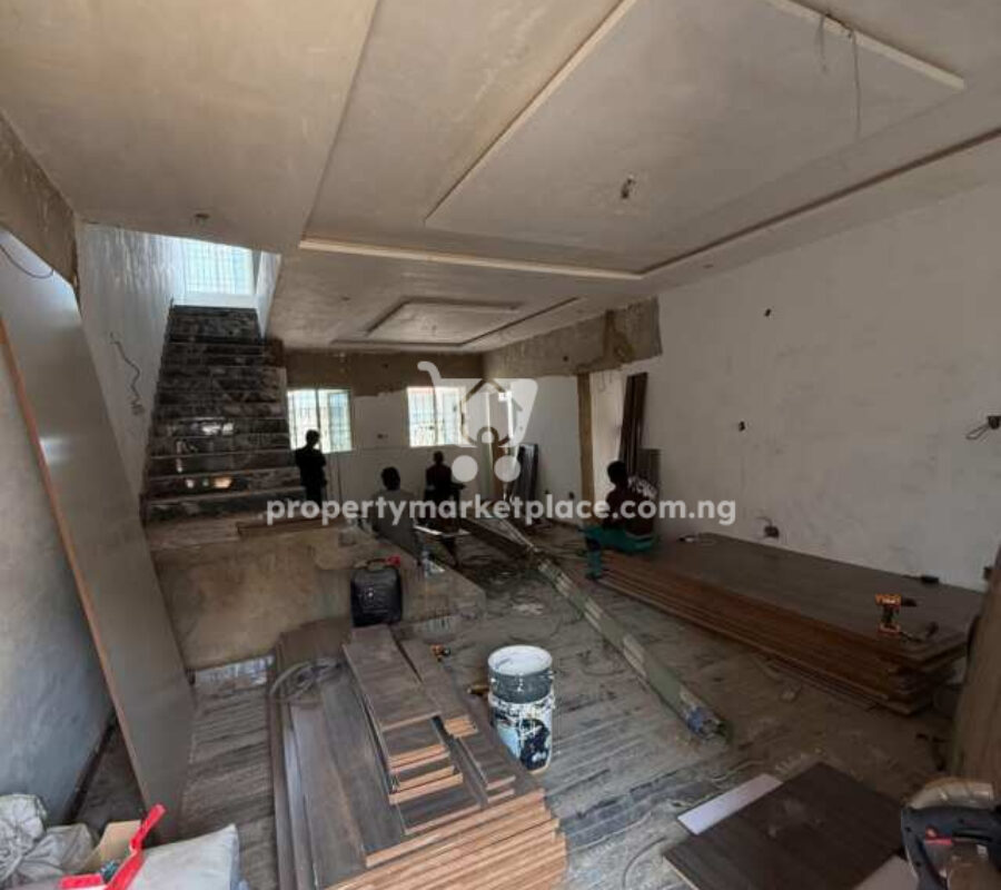 4 bedroom terrace duplex & Bq with private compound
