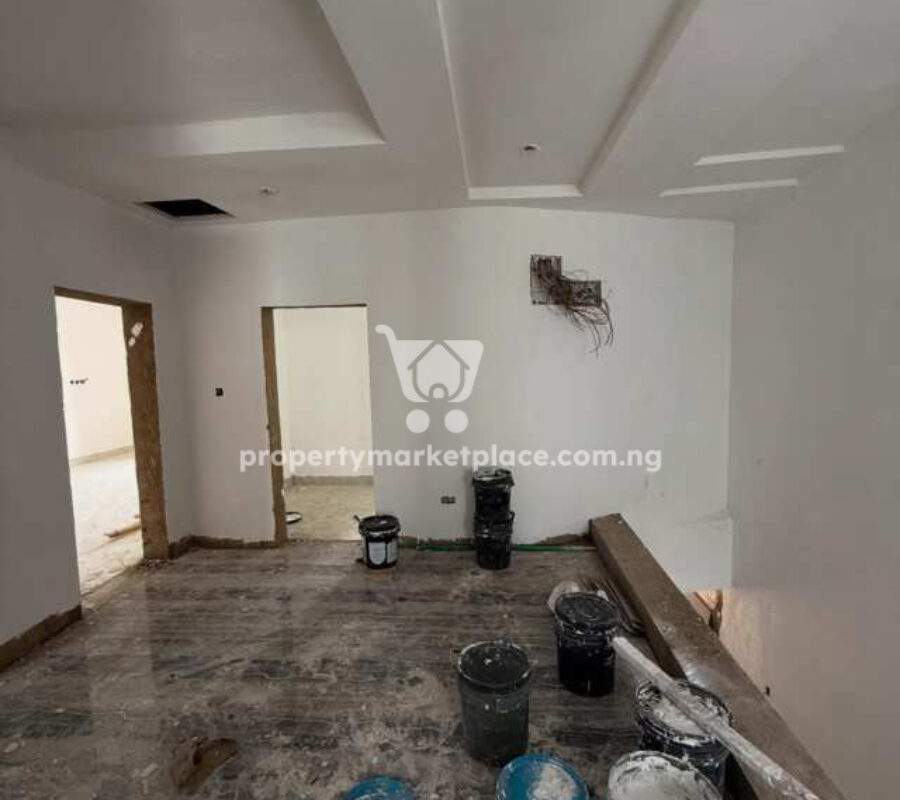 4 bedroom terrace duplex & Bq with private compound