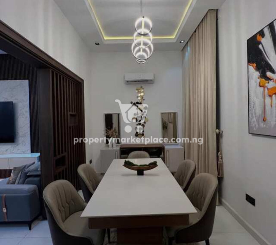 Superbly furnished 4 bedroom terrace duplex with Bq