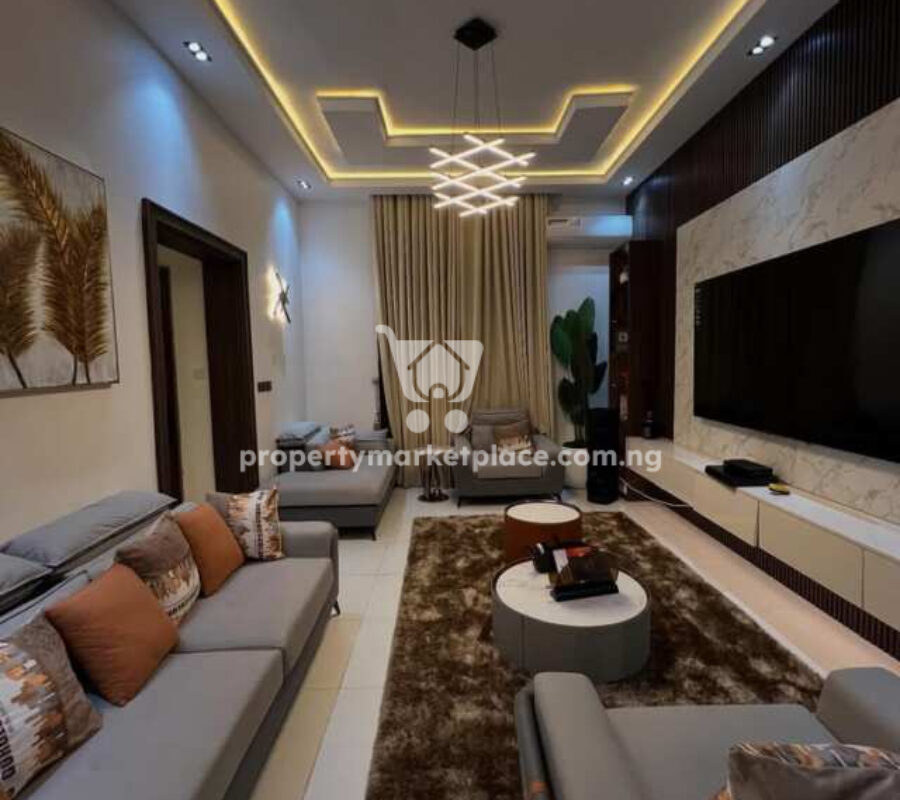 Superbly furnished 4 bedroom terrace duplex with Bq