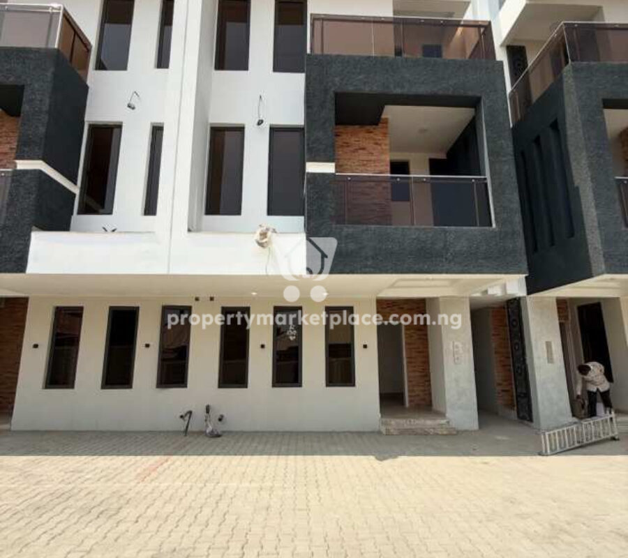Superbly finished 4 bedroom terrace duplex with Bq