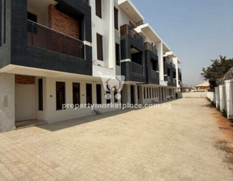 Superbly finished 4 bedroom terrace duplex with Bq