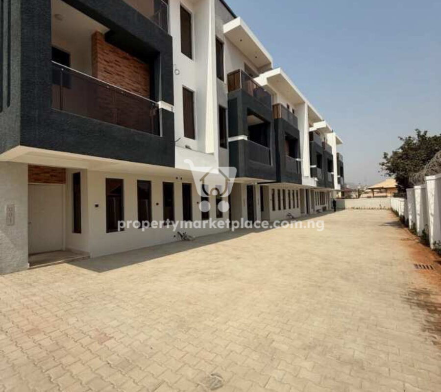 Superbly finished 4 bedroom terrace duplex with Bq
