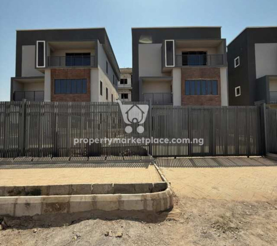 4 bedroom terrace duplex and Bq with private compound