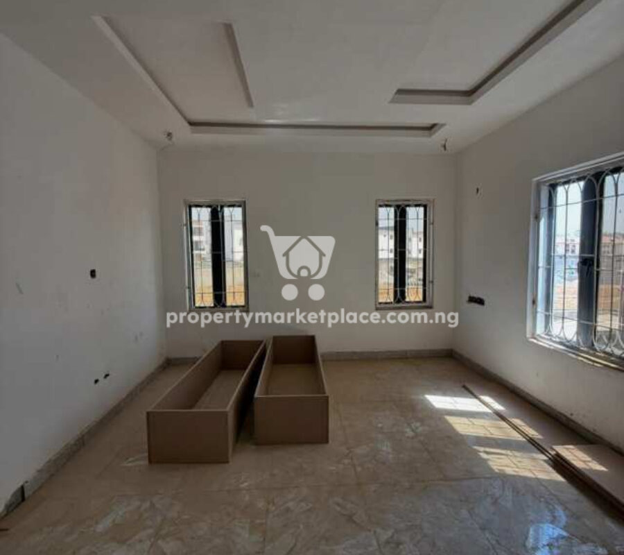 4 bedroom terrace duplex and Bq with private compound