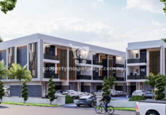 4 bedroom terrace duplex with Bq in an area with tarred road